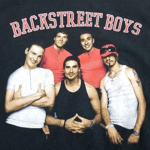 VINTAGE TULTEX BACKSTREET BOYS SHIRT - Picture 2 of 4